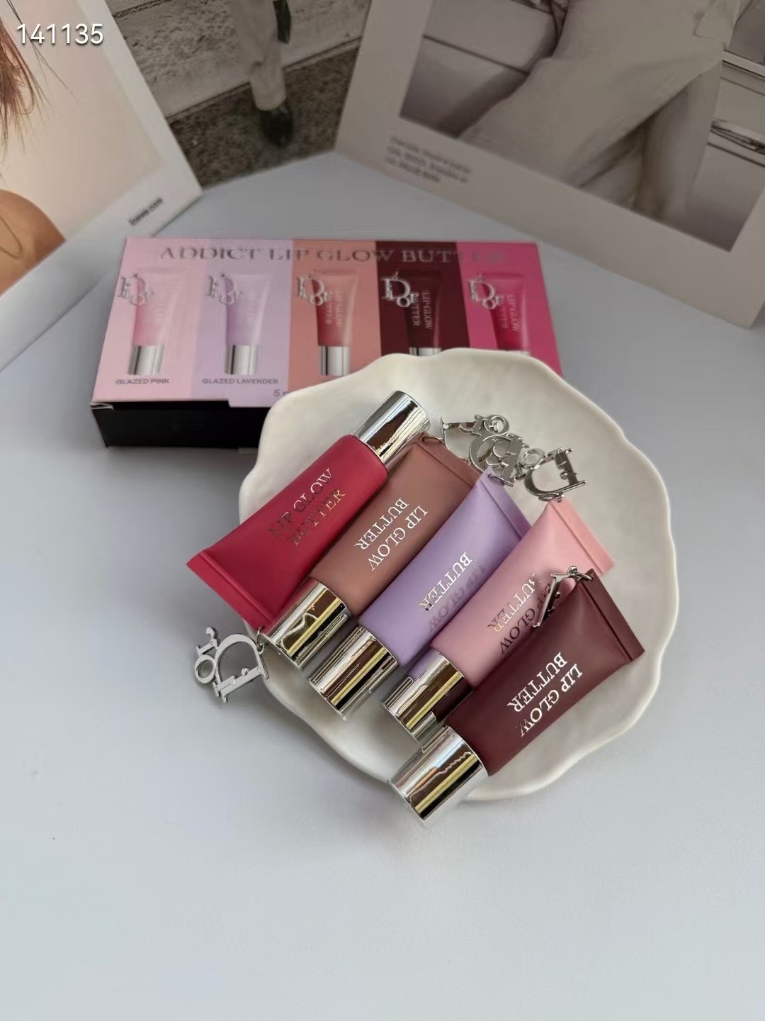 Dior Lip Glow Butter Mini Set (5pcs)